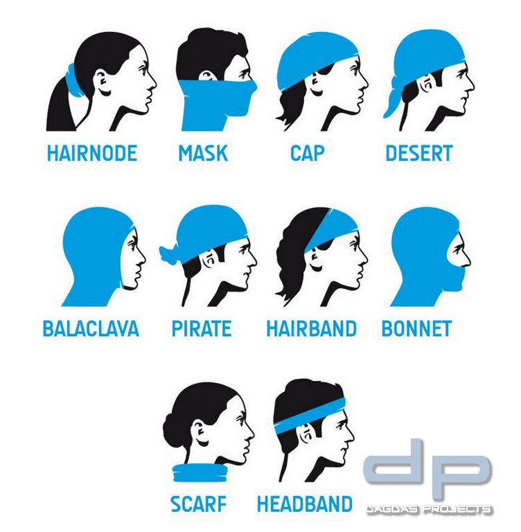 P.A.C. ORIGINAL Multifunktionstuch