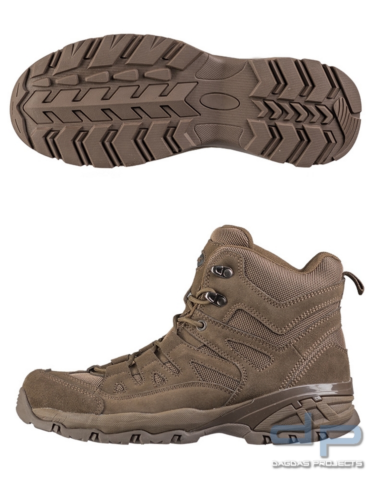 SQUAD STIEFEL 5 INCH BRAUN