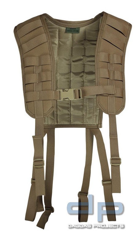 Warrior Elite Ops Molle Harness Coyote