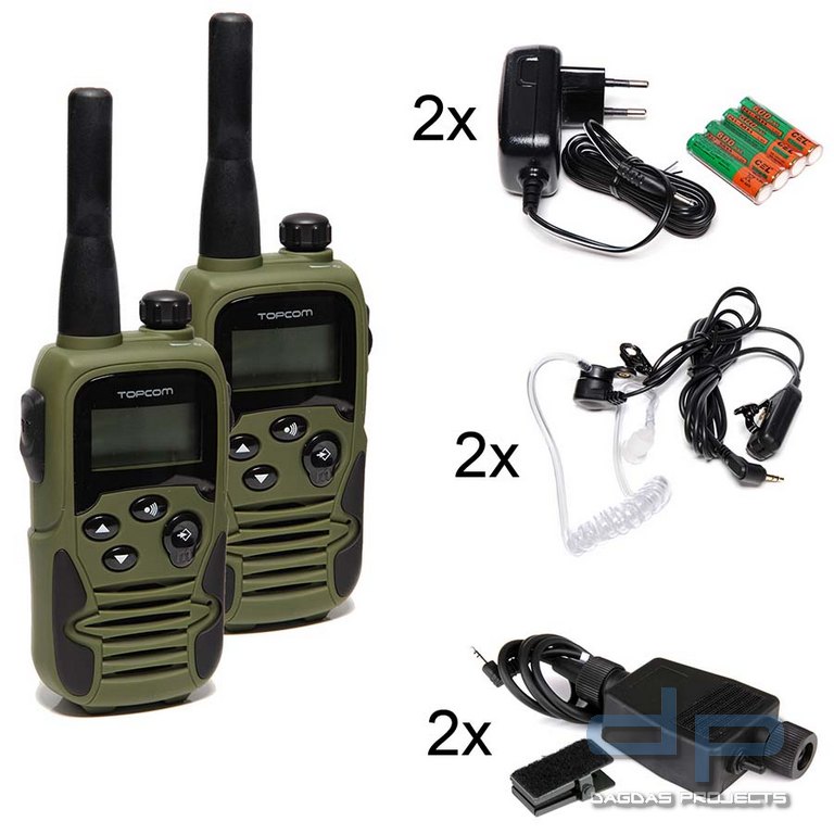 SET Topcom + 2 Topcom Z116 PTT