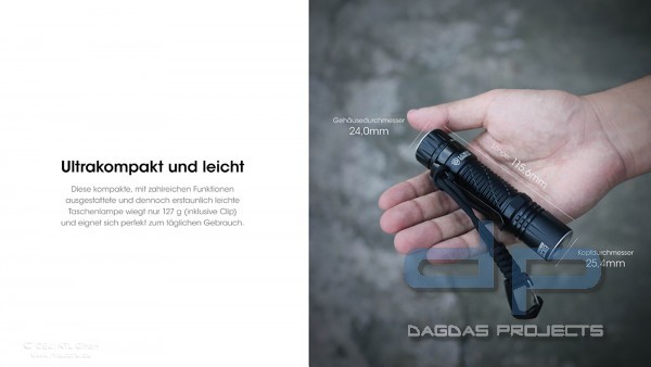 NITECORE EDC33 (TASCHENLAMPE)