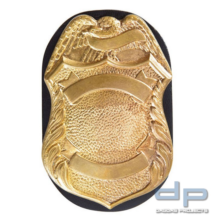 SAFARILAND® Abzeichen-/Badge Halterung mit Metallclip