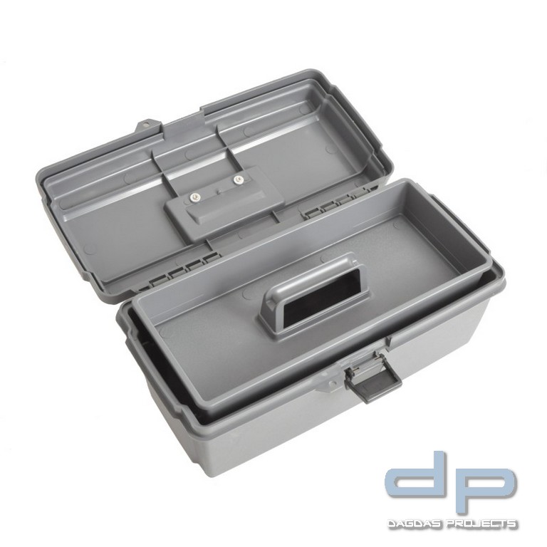 Lightning® Kunststoffbox F grau, 41,6 x 22 x 17,8 cm