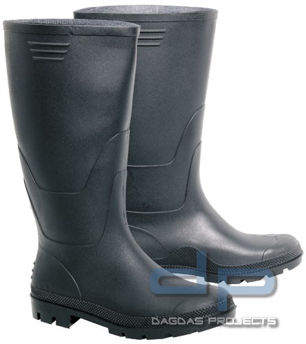 EUROMAX PVC-Stiefel in Schwarz