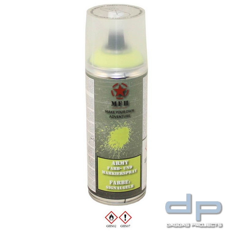 Farbspray, "Army" SIGNALGELB, 400 ml