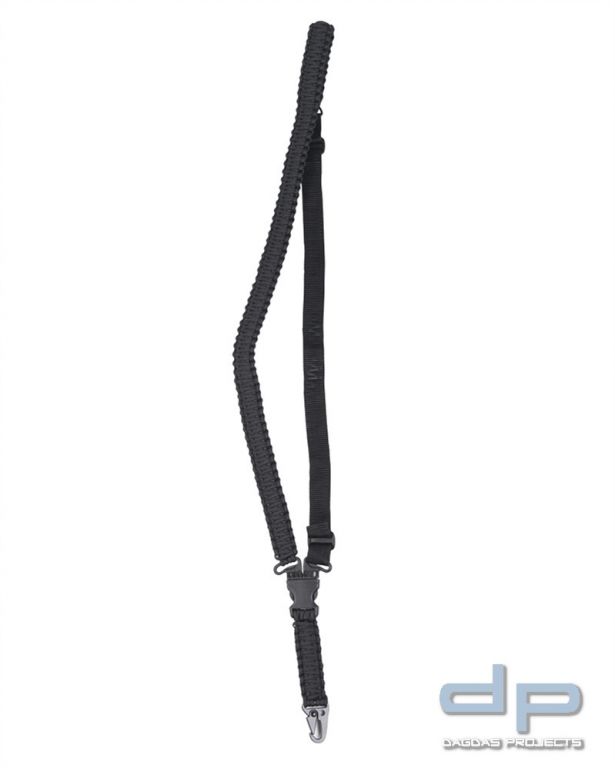 PARACORD TRAGEGURT 1-POINT SCHWARZ 5 Stück