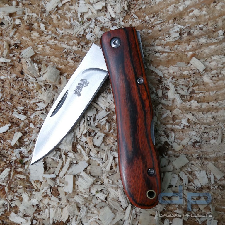 Taschenmesser Pakkaholz mit robuster Back Lock Mechanismus