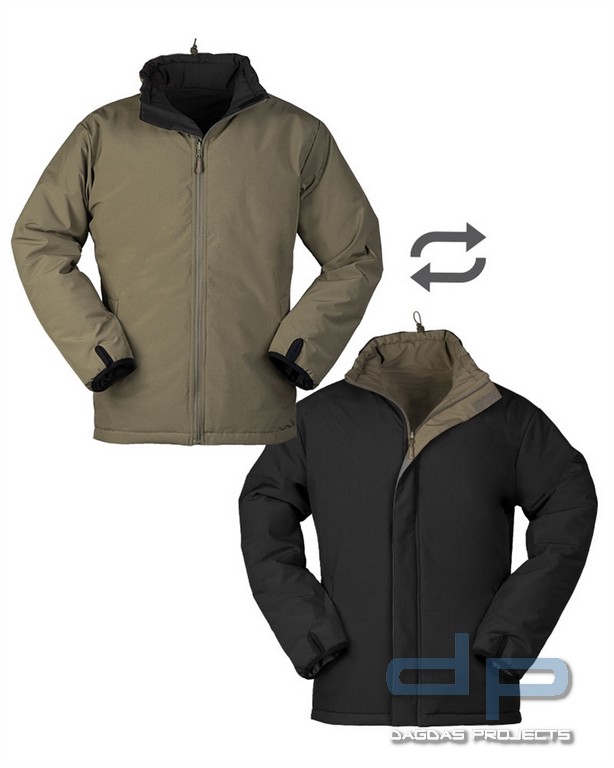 KÄLTESCHUTZJACKE WENDBAR RANGER GREEN/SCHWARZ