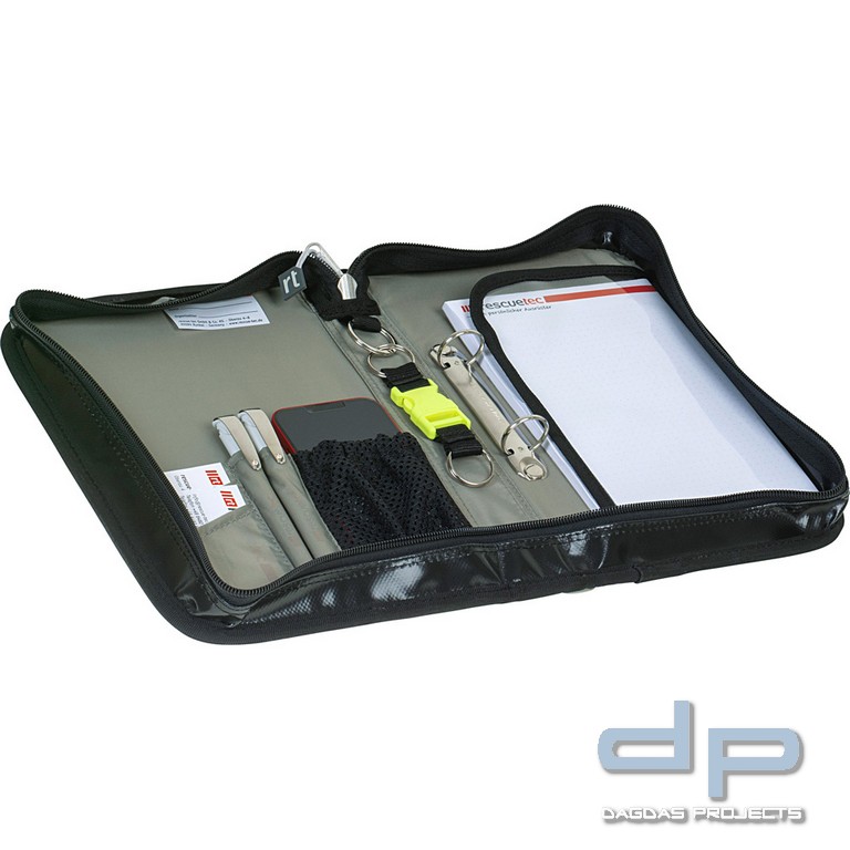 rescue-tec Fahrtenbuch Organizer DIN A5 hoch, Plane in verschiedenen Farben