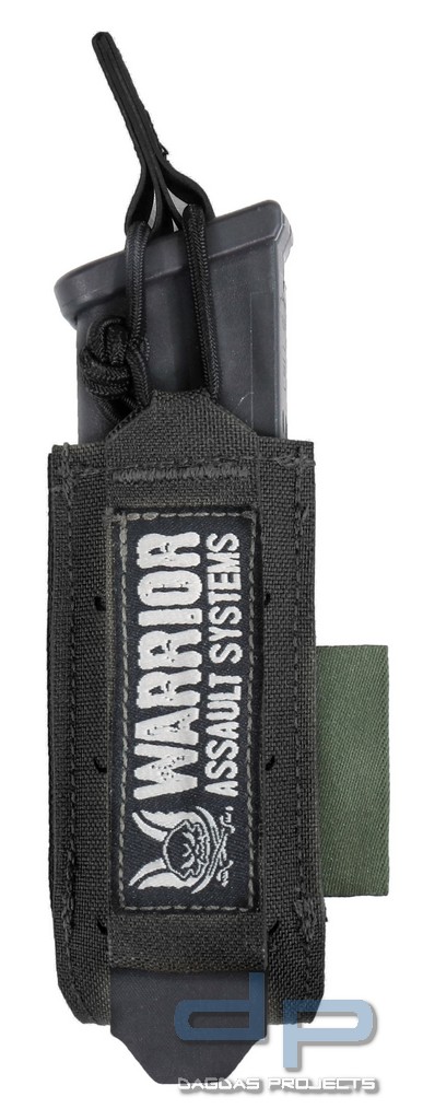 WAS LASER CUT SINGLE BUNGEE PISTOL MAG POUCH in verschiedenen Farben