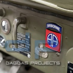 Metall logo 82nd Airborne Division