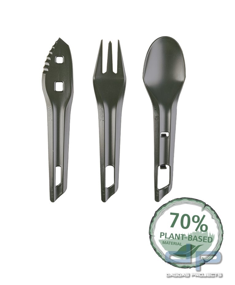 THE OCYS™ (OUTDOOR CUTLERY SET) WILDO® in verschiedenen Farben VPE 2