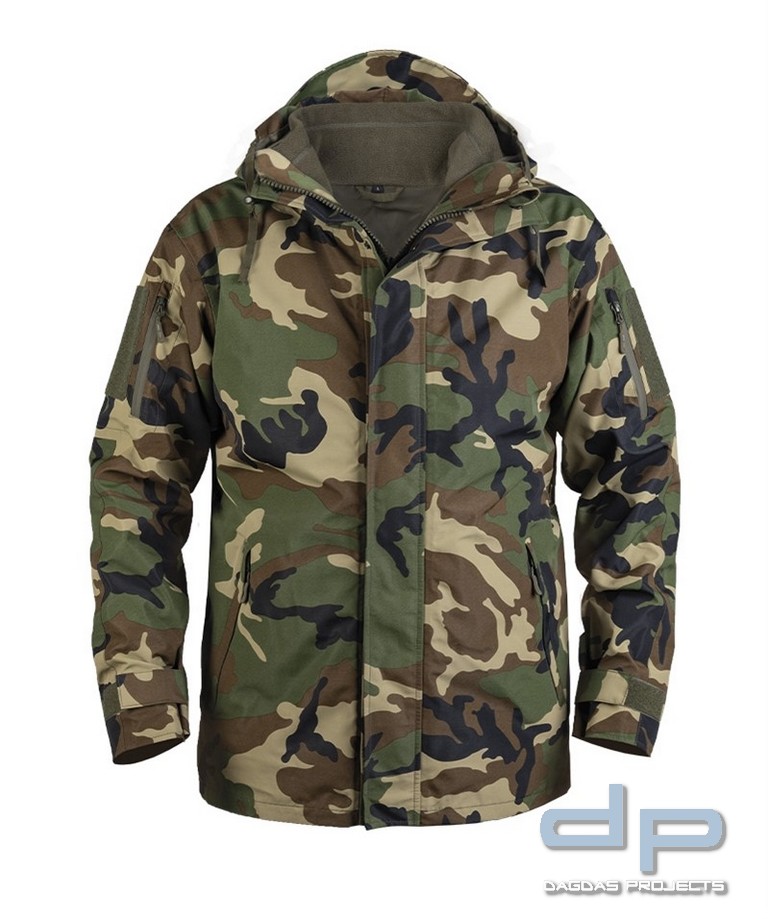 JACKE NÄSSESCHUTZ M.FLEECEJA.GEN.II WOODLAND
