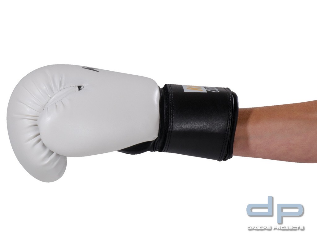 Boxhandschuhe Pointer Small Hand in Weiß und Pink