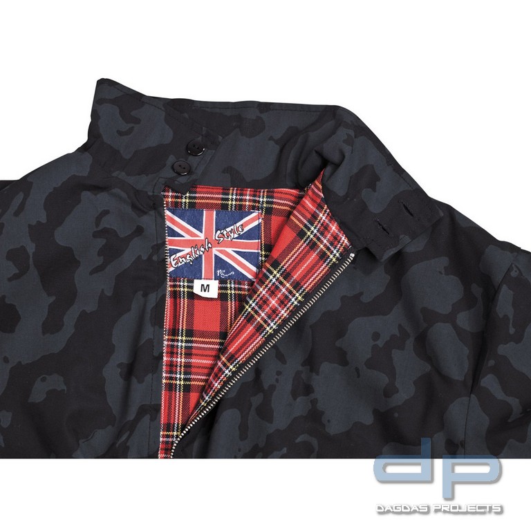 Jacke, "English Style", night-camo
