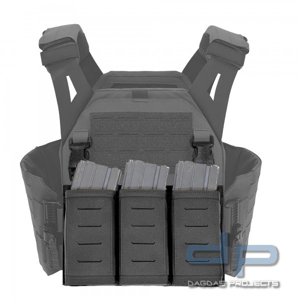 WAS LASER CUT DETACHABLE TRIPLE SNAP MAG PANEL IN VERSCHIEDENEN FARBEN