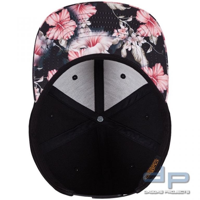 Floral Snapback Cap verschiedene Farben