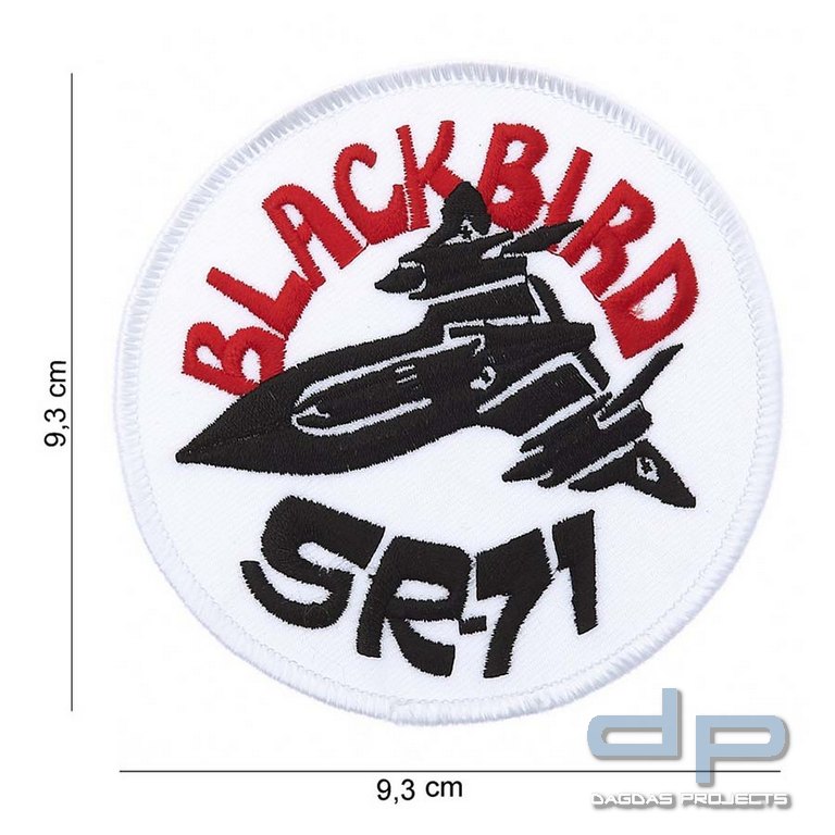 Emblem Stoff Blackbird SR-71