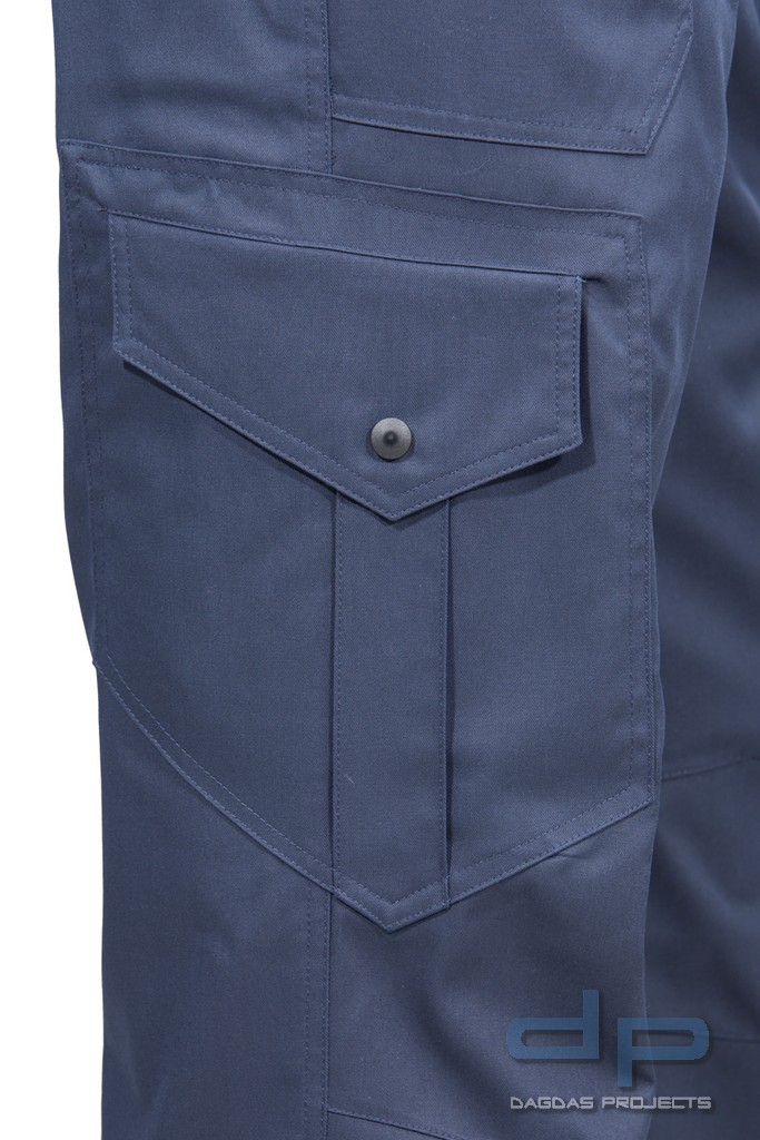 Herren Funktionshose Sommer in Marine mit Patch Polizei
