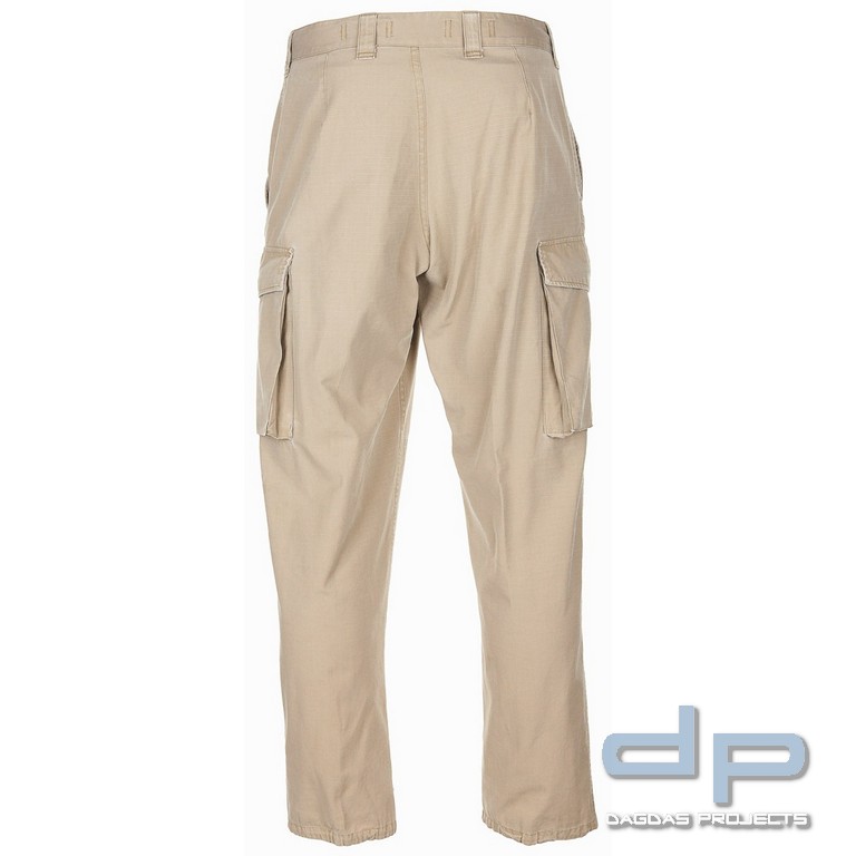 Österreichische BH Kampfhose, Rip Stop, khaki, gebraucht  VPE 10
