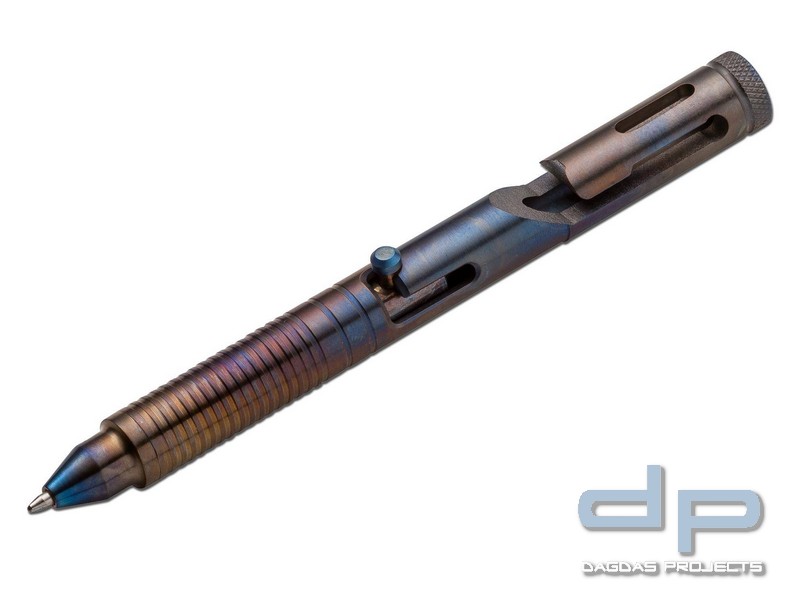 Böker Plus Tactical Pen cal .45 CID Titanium Flamed