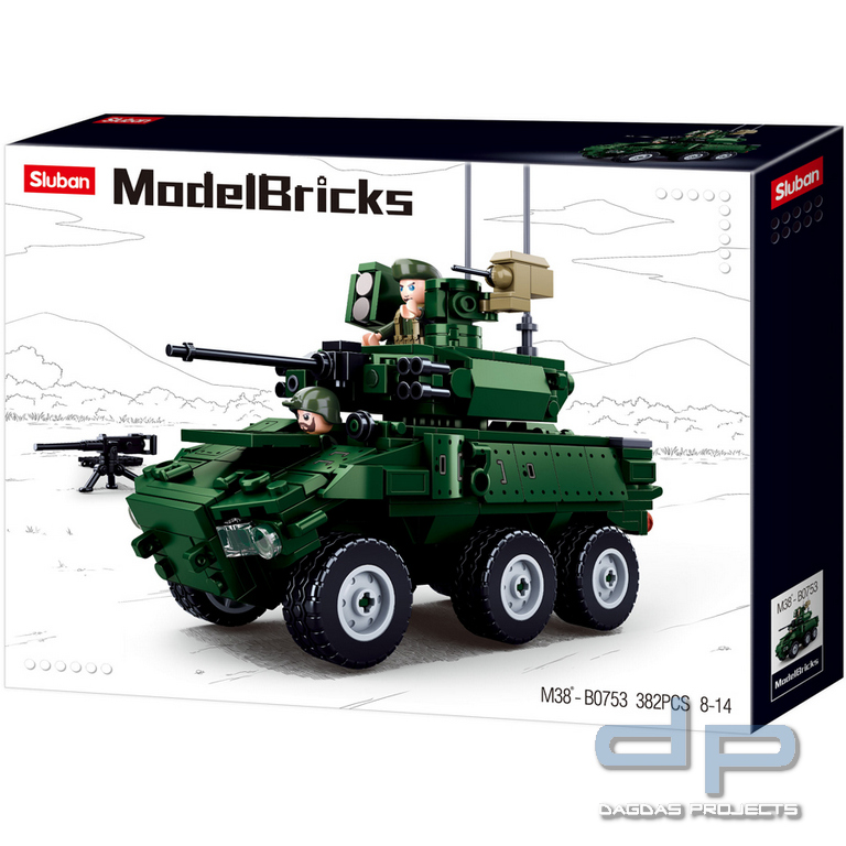 Sluban 6x6 Wheeled infantry combat vehicle M38-B0753 #16143