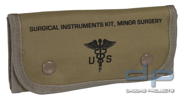 Chirurgenset 12-teilig mit Tasche