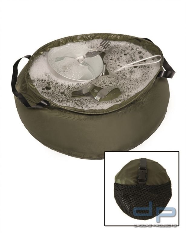 WASCHBEHÄLTER R/S FALTBAR 10L OLIV VPE 10