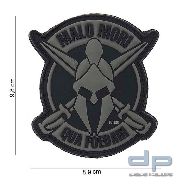 Emblem 3D PVC Malo Mori Grau