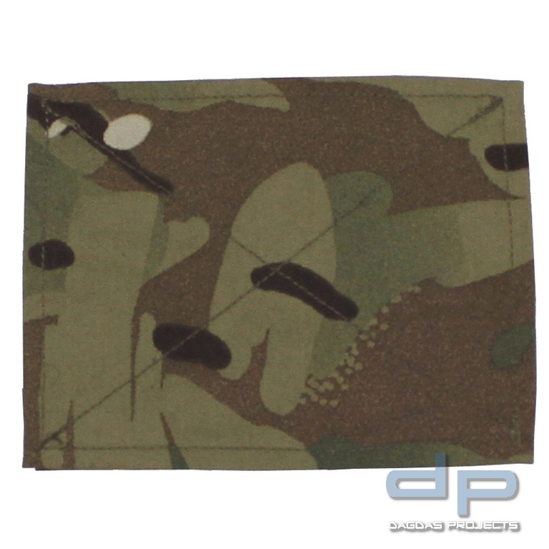 Brittische Klettabdeckung, MTP, 13 x 10 cm, neuwertig VPE 20