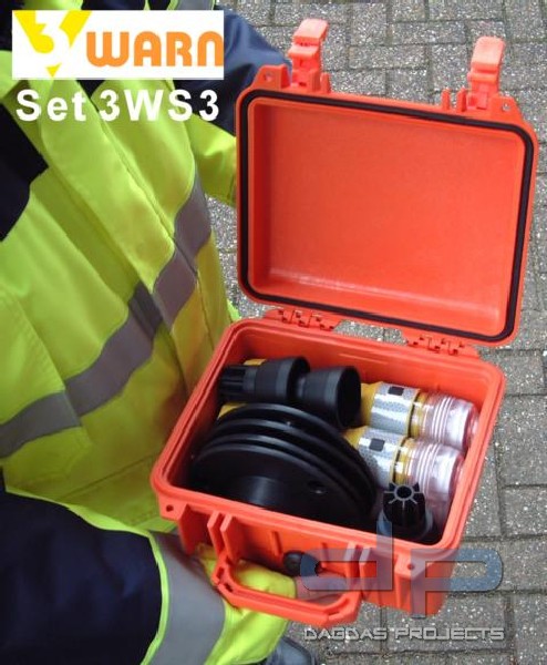 3Warn LED-Blitzleuchte