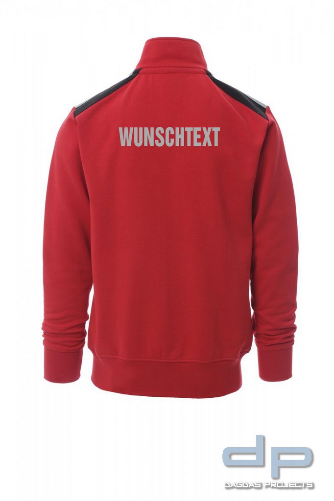 Payper Sweat Jacke Behörde "WORK 2.0" in verschiedenen Farben mit Wunschaufdruck