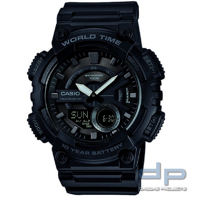 CASIO® AEQ-110W-1BVEF Armbanduhr, ø 52mm