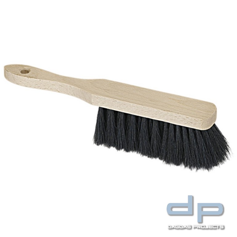 Dönges Handfeger, Kurzstiel, Naturhaar-Borsten, 28 cm