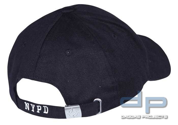 Baseball Cap Schwarz 3-D NYPD