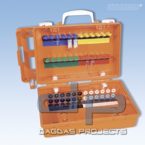 Ampullendepot SAN orange leer