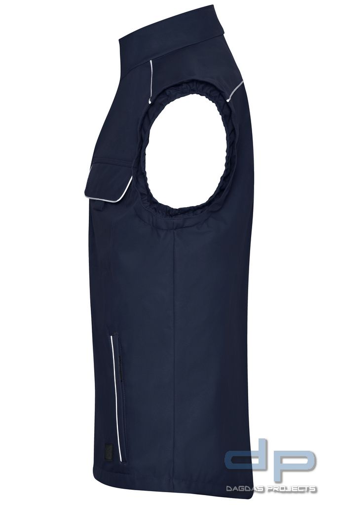 Softshell Light Weste dp S-Serie in verschiedenen Farben mit Wunschaufdruck