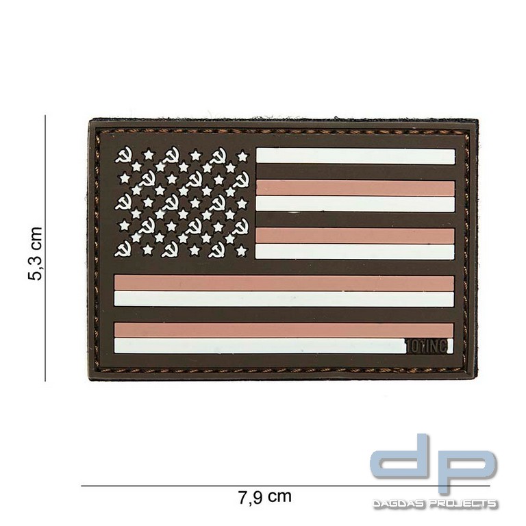 Emblem 3D PVC Sovjet desert