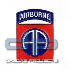 Metall logo 82nd Airborne Division