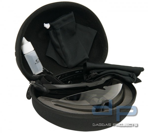 OAKLEY SI BALLISTIC M-FRAME ALPHA ARRAY BLACK/GREY+CLEAR