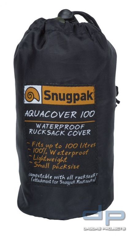 Snugpak Rucksackbezug Aquacover 100 Hi Vis Yellow