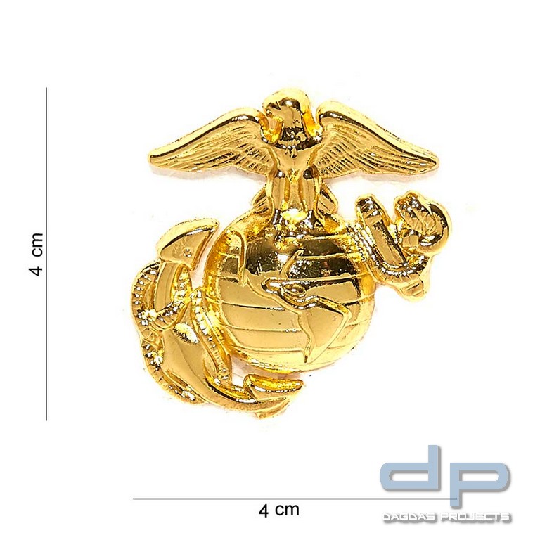 Emblem USMC Gold 1 Stck.