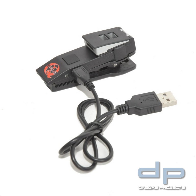 QuiqLiteTM X-RW Hand-Frei Akku-LED-Lampe (rot/weiß)