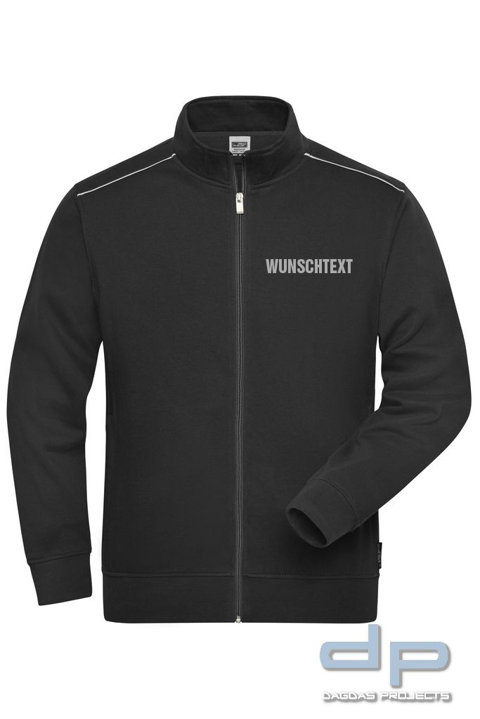 Sweat Jacke dp S-Serie Farbe: Rot Größe: M, Farbe: Navy Größe: S