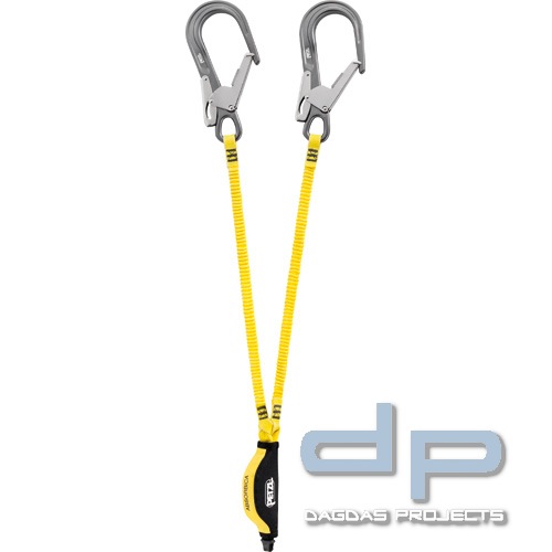 PETZL Bandfalldämpfer "ABSORBICA-Y 150 MGO" 150 cm, mit zwei Verbindungselementen MGO