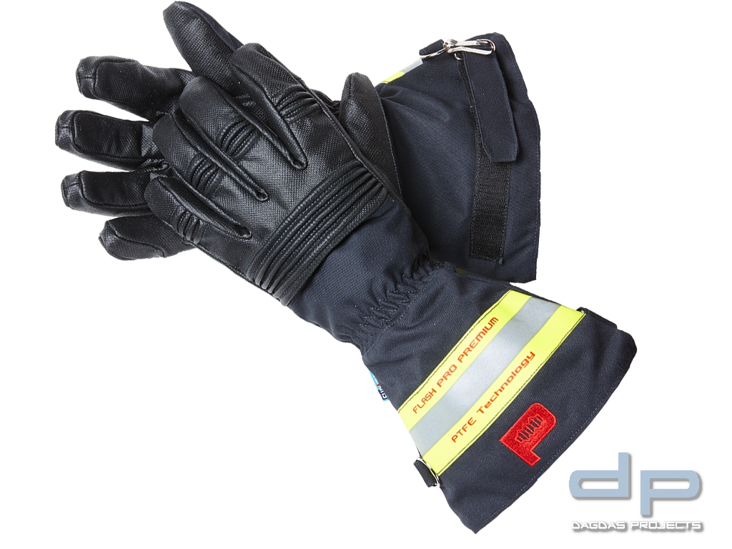 FLASH PRO PREMIUM PTFE Feuerwehrhandschuh mit Silikonbeschichtung und Nässesperre