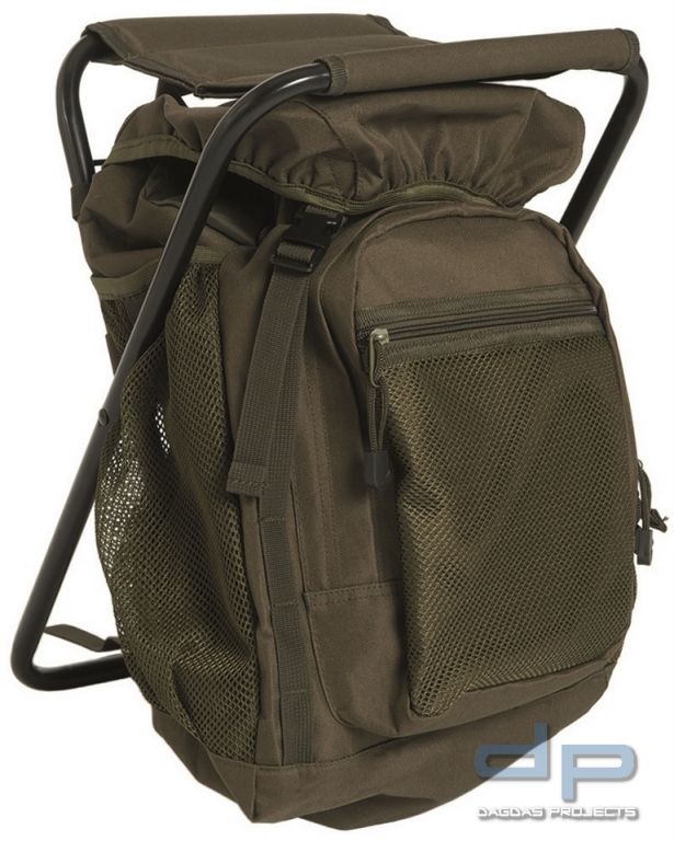 ANSITZRUCKSACK M.HOCKER OLIV VPE 2