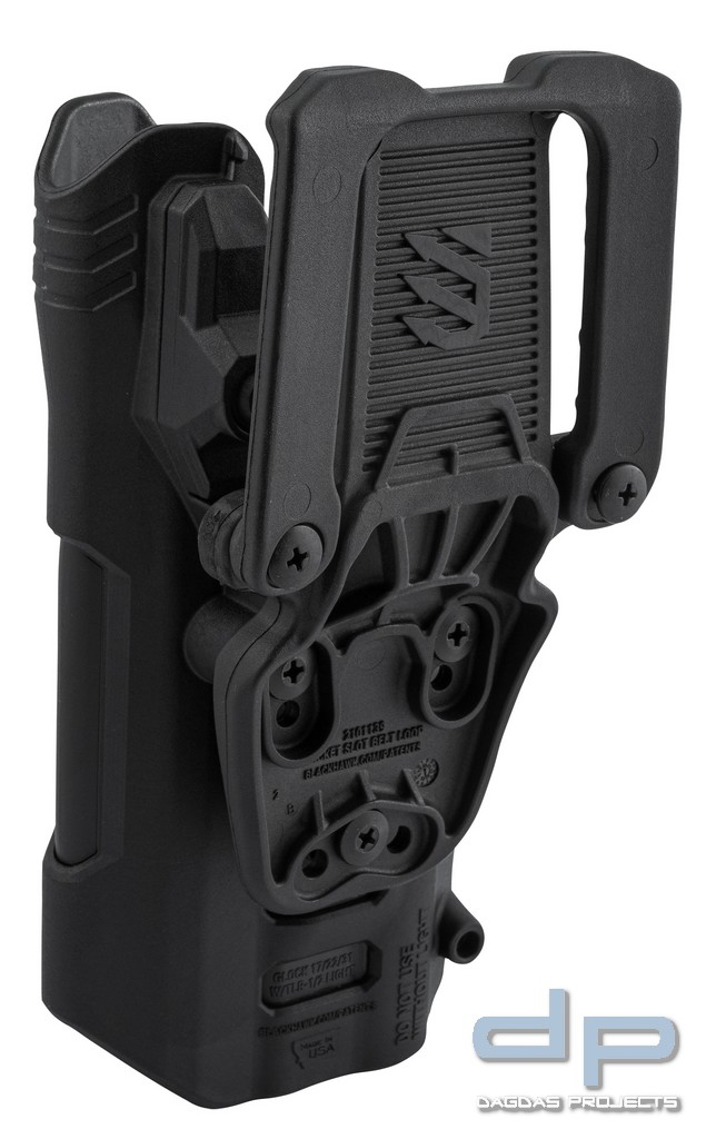 BLACKHAWK T-SERIES L2D LB DUTY HOLSTER GLOCK 17 + TLR 1/2 für rechts