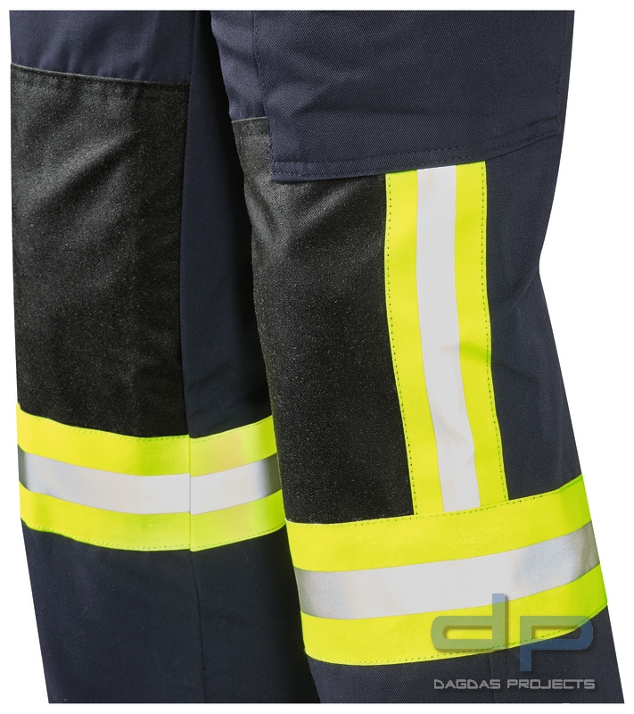 Bundhose Perception mit Knieverstärkung FR, 265 gr/m² dunkelblau