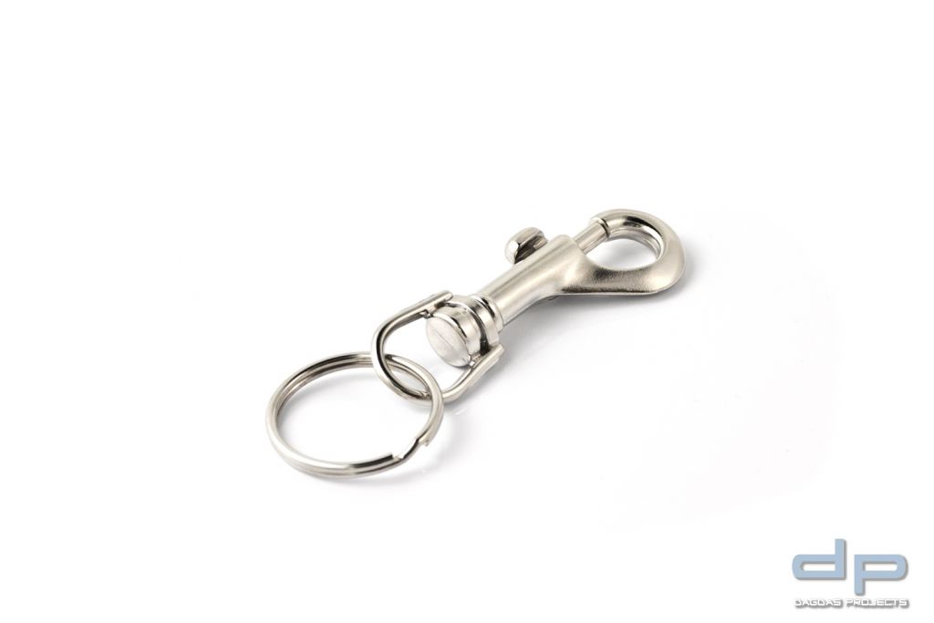 Karabiner, groß Chrom
